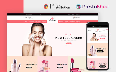 Тема для PrestaShop Pionita Cosmetics