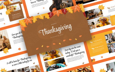 Thanksgiving Celebration PowerPoint Template