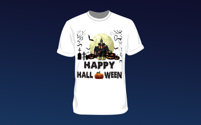 Happy Halloween T-shirt Design