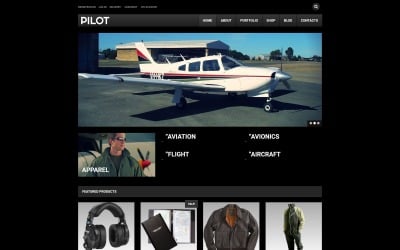 Bezplatné téma WooCommerce Pilot Shop