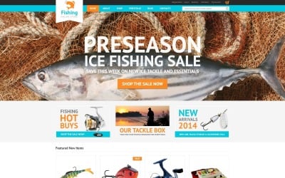 Free Fishing Website Templates - 14 Best Fisheries Web Themes