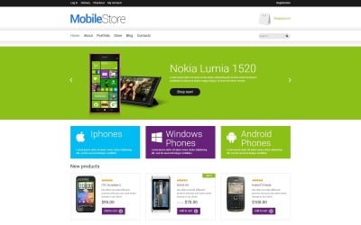 Free Mobile Store Responsive WooCommerce Theme