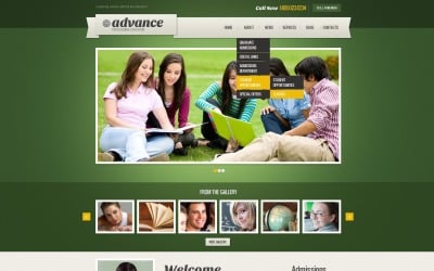 Darmowy motyw witryny WordPress Edukacja i nauka
