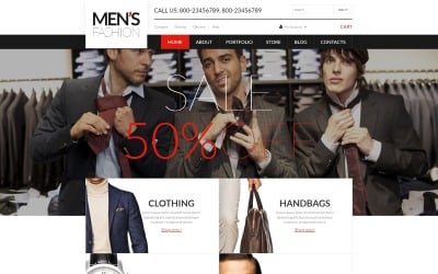 Free Men&#039;s Corporate Wear WooCommerce Theme