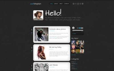 Free Personal Page &amp;amp; Blog WordPress Theme
