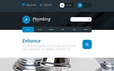 Free Plumbing Supplies Store WooCommerce Theme