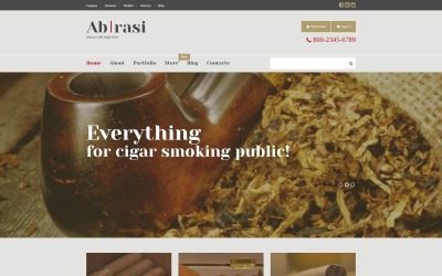 Free Tobacco Responsive WooCommerce Theme