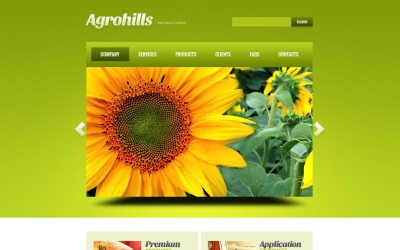 Gratis Agro Responsive WordPress-thema