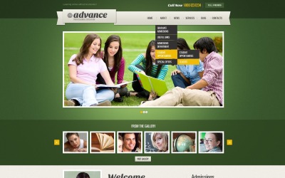 Gratis utbildning och lärande WordPress webbplats tema