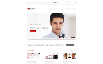 Plantilla de sitio web y tema de WordPress de consultoría de gestión gratuita