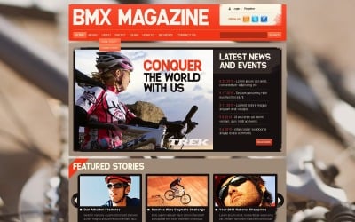 Tema gratuito de WordPress adaptable a BMX