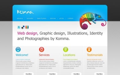 Ücretsiz Hafif ve Temiz Web Tasarımı WordPress Teması