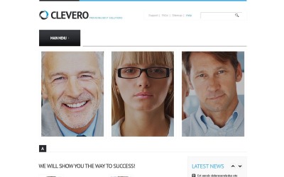 Zdarma design WordPress pro online kampaně propagace obchodu a služeb