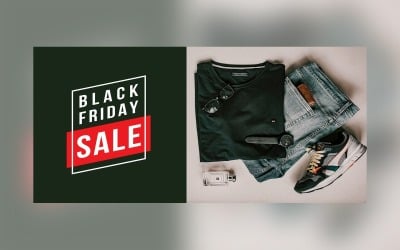Чорна п&amp;#39;ятниця продажу банер на нітрохи і чорний колір фону дизайн
