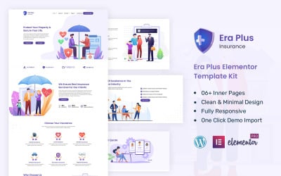 EraPlus - 保险即用型 Elementor 套件