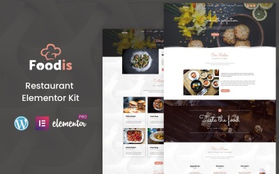 Foodis - Reataurant 即用型 Elementor 套件