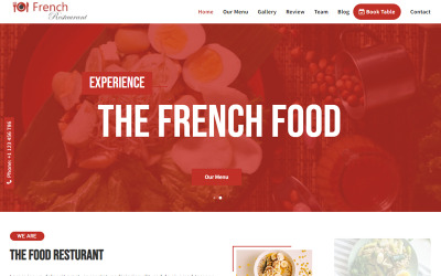 Salade - Restaurant HTML5 Landing Page Template
