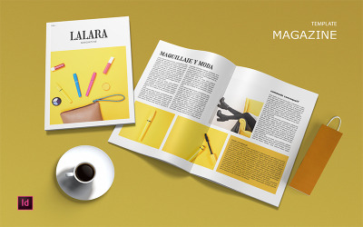 Lalara - Tijdschriftsjabloon