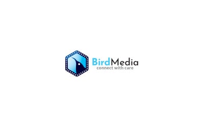 Bird Media Logo Design Template