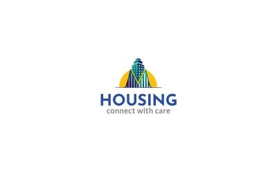 Housing Logo Design Template