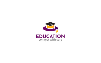 Modello di progettazione del logo educativo