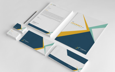 Modelo de identidade corporativa do Journey