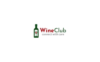 Wine Club Logo designmall