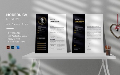 Брайан Карлсміт - Шаблон резюме резюме