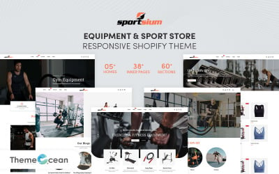 Sportsium - Ausrüstungs- und Sportgeschäft Shopify Theme