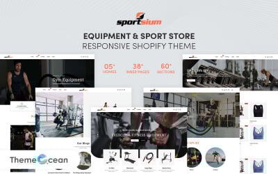 Sportsium - 设备和运动商店 Shopify 主题