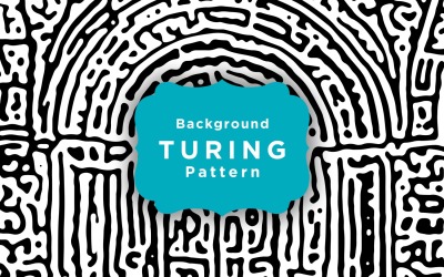 Papel de parede de Turing Vector Pattern