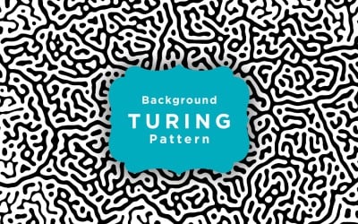 Turing-Muster-Design-Form-Tapete
