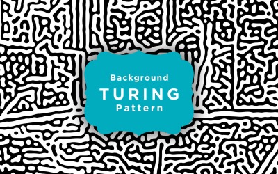 Turing Réaction Diffusion Motif Abstrait Motif