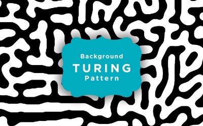 Turing Vector Naadloos Patroonbehang
