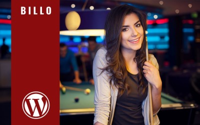 Tema WordPress Billo Biliardo e Snooker