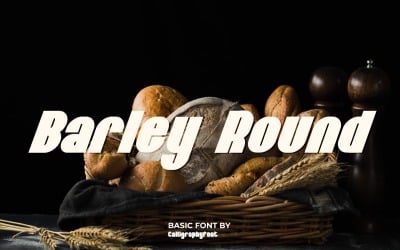 Barley Round Sans Serif-lettertype