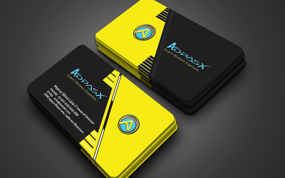 Cartão de visita com logotipo so-202