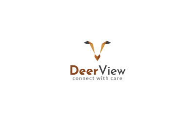 Deer View Logo Design Template