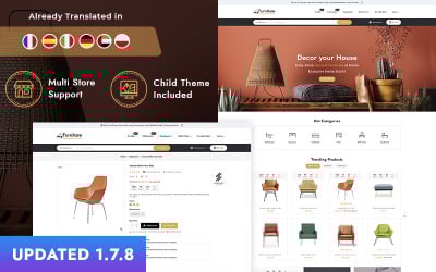 Mobiliario interiorismo y manualidades Tema de PrestaShop