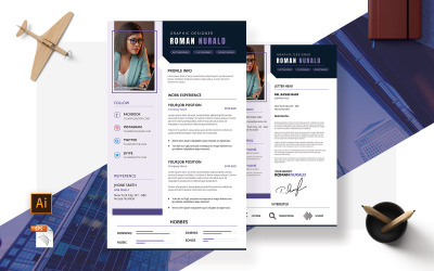 Adoptez un modèle de CV et de CV créatif
