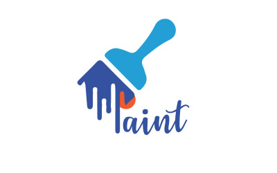 Paint Abstract  Logo Template