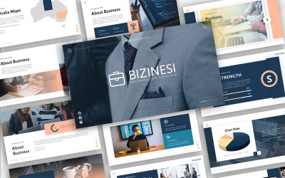 Biznesowy Szablon Google Prezentacji Biznesowych