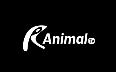 Litera R Zwierząt Pingwin smok komodo Tv Logo