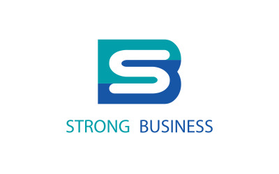 Strong Business - SB Letter Logo Template