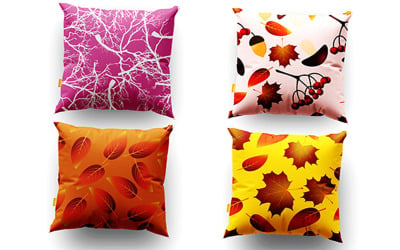 4 Autumn Seamless Patterns