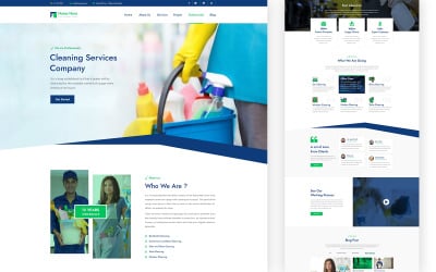 Exclean - Елементи користувацького інтерфейсу для однієї сторінки