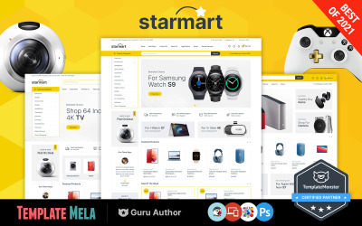 Starmart - Elektronik Mağazası Prestashop Teması