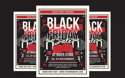 Black Friday Sale Flyer Mall