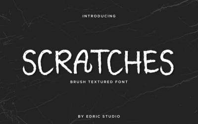 Scratches Rough Chalk Font