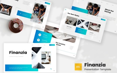 Finanzia - Befektetési és pénzügyi Google Diák sablon